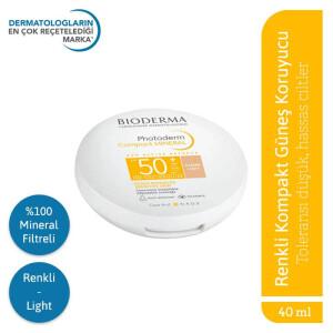 Bioderma Photoderm Max Mineral Compact Light Spf50+ 10 Gr - 1