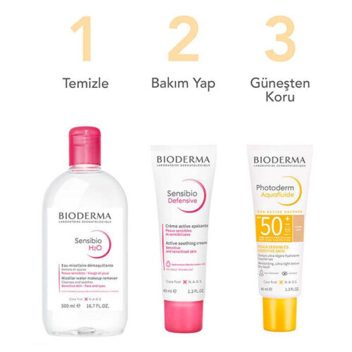Bioderma Photoderm SPF 50+ Aquafluide Renkli Güneş Kremi 40 ml - Light - 5