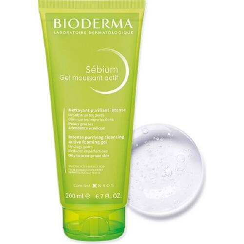 Bioderma Sebium Foaming Gel Actif 200 ml - 1