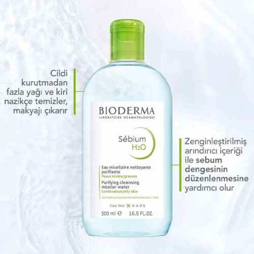 Bioderma Sebium H2O 250 ml - 4