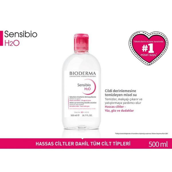 Bioderma Sensibio H2O 500 ml - 3