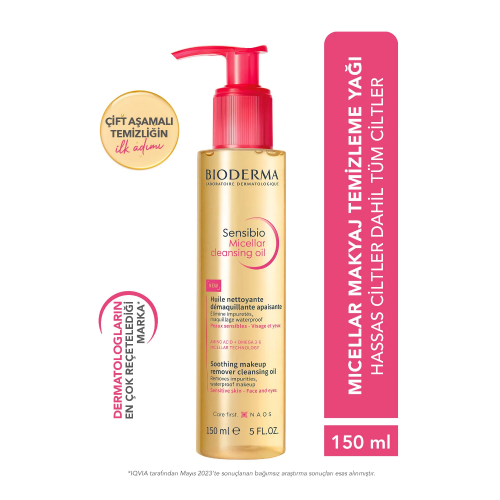 Bioderma Sensibio Micellar Oil Cleanser Makyaj Temizleme Yağı 150 ml - 1
