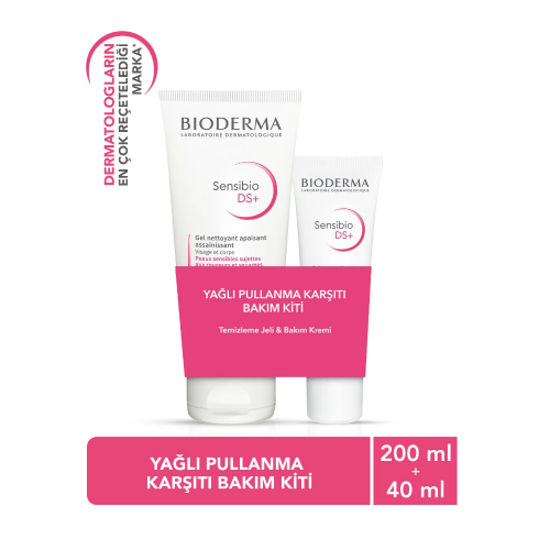 Bioderma Sensibio Yağlı Pullanma Karşıtı Bakım Kiti - 1