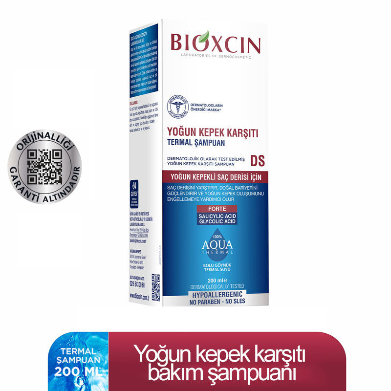 Bioxcin Aqua - Thermal Yoğun Kepek Karşıtı Şampuan 200 ml