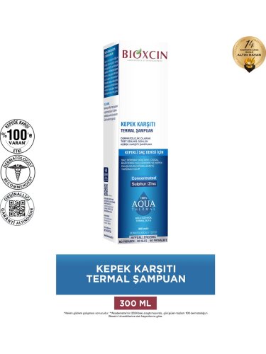 Bioxcin Aqua Thermal Kepek Karşıtı Şampuan 300 ml - 1