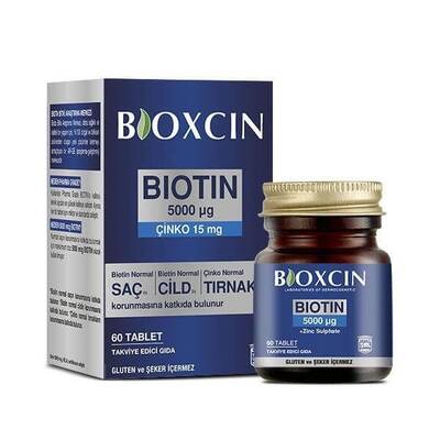Bioxcin Biotin 5000 Mcg 60 Tablet - 1