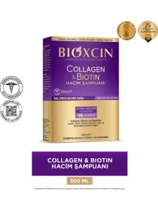 Bioxcin Collagen Biotin Saç Dökülmesine Karşı Hacim Şampuanı 300 ml