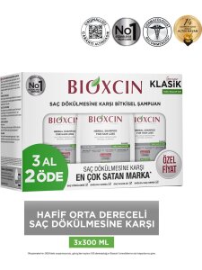 Bioxcin Genesis Yağlı Saçlar İçin Şampuan 300ml 3 Al 2 Öde