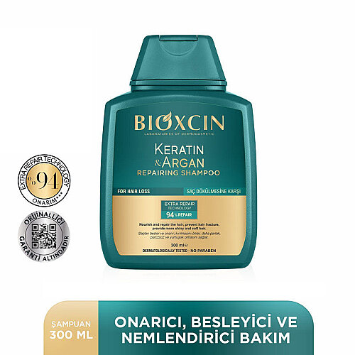 Bioxcin Keratin & Argan Onarıcı Şampuan 300 ml - 3 Al 2 Öde - 3