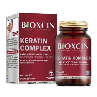 Bioxcin Keratin Complex 500 mg 60 Kapsül - 1