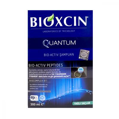 Bioxcin Quantum Yağlı Saçlar İçin Şampuan 300 ml - 1