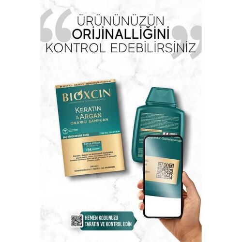 Bioxcin Şampuan Keratin Argan Onarıcı 300 ml - 4