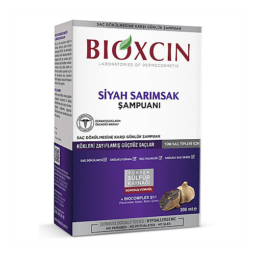 Bioxcin Siyah Sarımsak Şampuanı 300 ml - 5