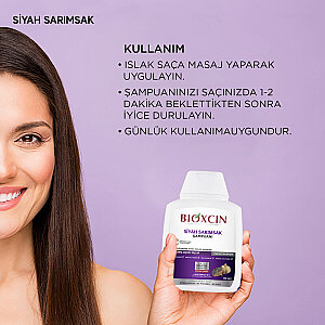 Bioxcin Siyah Sarımsak Şampuanı 300 ml - 3 Al 2 Öde - 8