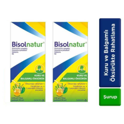 Bisolnatur 2'li Öksürük Şurubu 128 gr