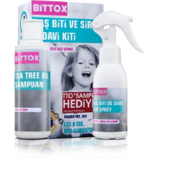 Bittox Bit Spreyi 100 ml + TTO Şampuan 150 ml + Metal Tarak Hediyeli