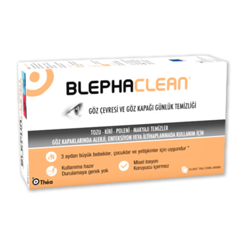 Blephaclean Steril Göz Mendili 20'li - 1
