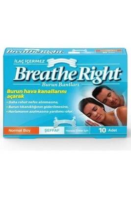 Breathe Right Şeffaf Normal Boy 10 Adet - 1