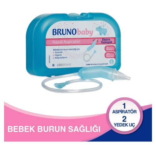 Bruno Baby Extra Yumuşak Nazal Aspiratör - 1