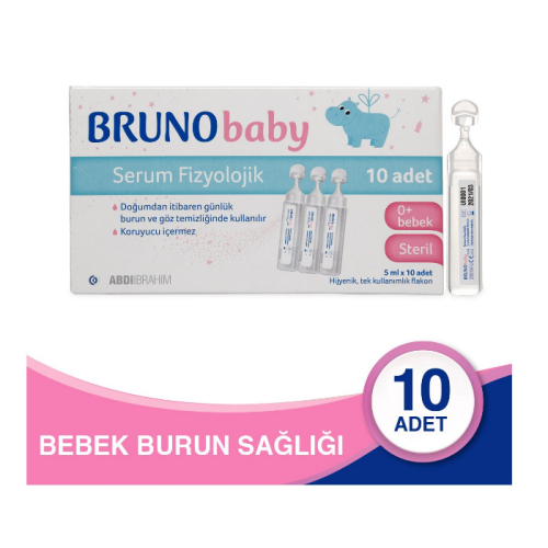 Bruno Baby Serum Fizyolojik 10 Flakon 5 ml - 1