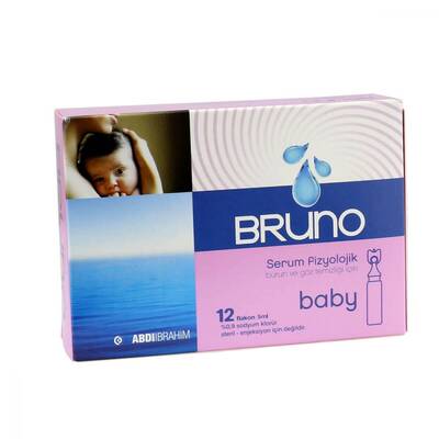 Bruno Baby Serum Fizyolojik 12 Flakon 5 ml - 1
