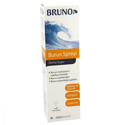 Bruno İzotonik Deniz Suyu Burun Spreyi 100 ml - 1