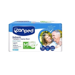 Canped Belbantlı  Hasta Bezi Medium 30 Adet