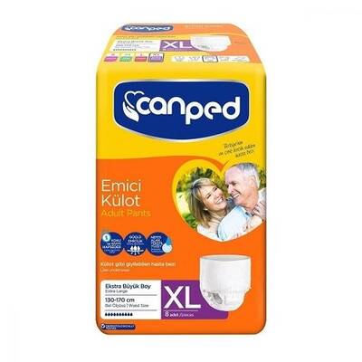 Canped Emici Külot XLarge 8 Adet - 1