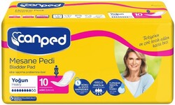 Canped Mesane Pedi Kadın Large 10'lu
