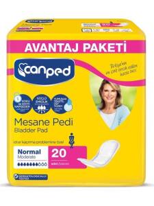 Canped Mesane Pedi Orta Boy Normal 20'li
