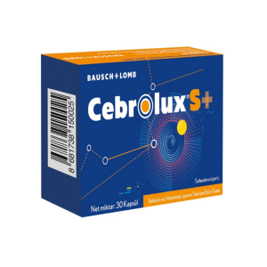 Cebrolux S + Sitikolin Vitamin 30 Kapsül