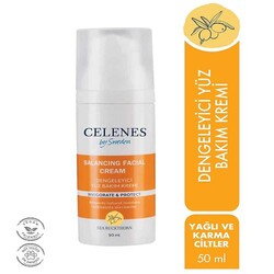 Celenes By Sweden Celenes Sea Buckthorn Dengeleyici Yüz Kremi 50 ml - Yağlı Cilt ve Karma Ciltler