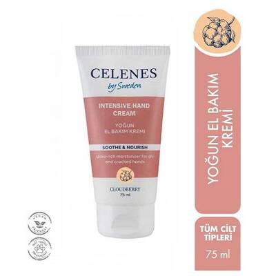 Celenes By Sweden Cloudberry Yoğun El Bakım Kremi 75 ml - 1