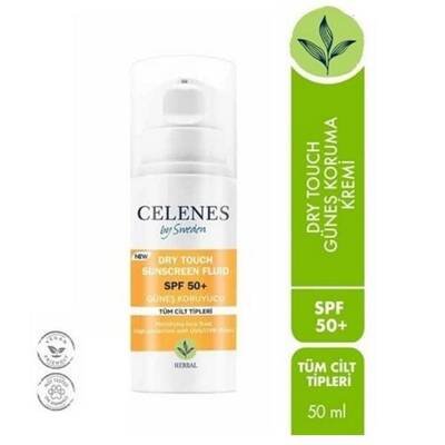 Celenes By Sweden Dry Touch Spf50+ Güneş Koruyucu 50 ml - 1