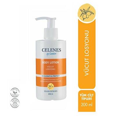 Celenes By Sweden Seabuckthorn Vücut Losyonu 200 ml - 1