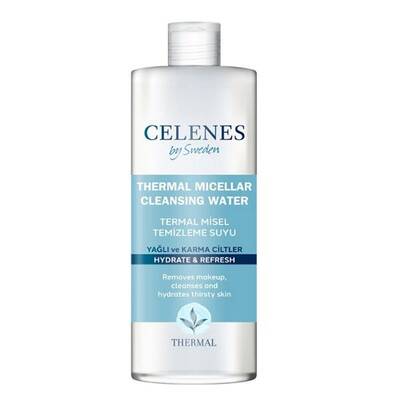 Celenes By Sweden Thermal Misel Temizleme Suyu 250 ml - Yağlı ve Karma Cilt - 1