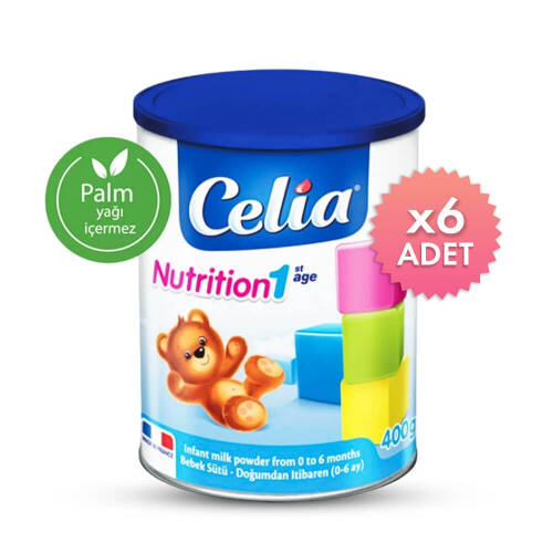 Celia Nutrition Mama 1 400 gr 6'lı Set - 1