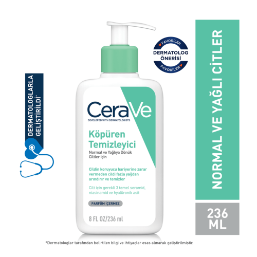 CeraVe Foaming Cleanser 236 ml Köpüren Temizleyici - 1