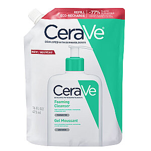 Cerave Foaming Cleanser Refill Dökme Poşet Normal ve Yağlıya Dönük Ciltler İçin Köpüren Temizleyici 473ml