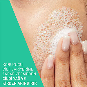 Cerave Foaming Cleanser Refill Dökme Poşet Normal ve Yağlıya Dönük Ciltler İçin Köpüren Temizleyici 473ml - 3