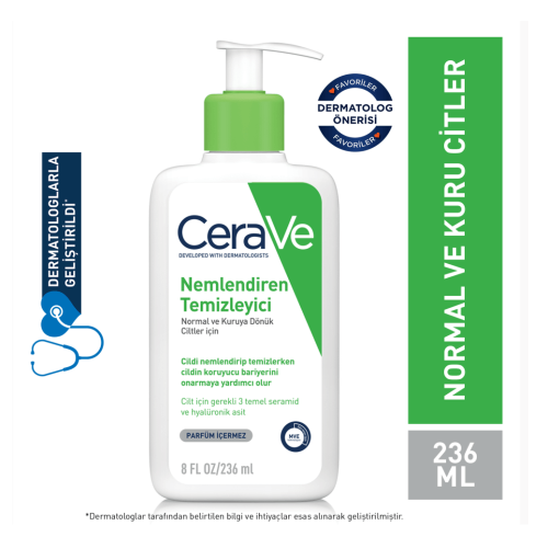 CeraVe Hydrating Cleanser 236 ml Nemlendiren Temizleyici - 1