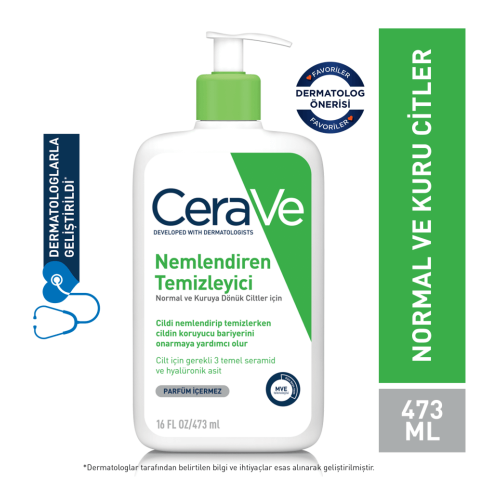CeraVe Hydrating Cleanser 473 ml Nemlendiren Temizleyici - 1