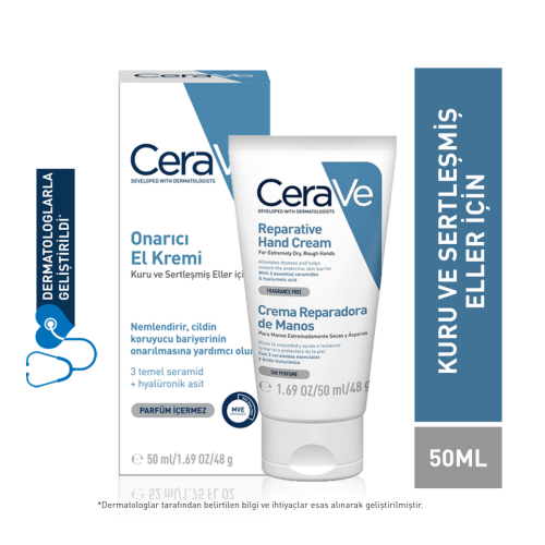 CeraVe Reparative Hand Cream 50 ml El Kremi - 1