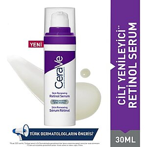 Cerave Skin Renewing Cilt Yenileyici Retinol Serum 30 ml