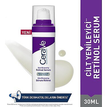 Cerave Skin Renewing Cilt Yenileyici Retinol Serum 30 ml - 1