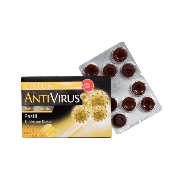 Cistus Antivirus Bal Limon Pastil 10 Adet - 1