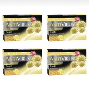 Cistus Antivirus Ballı Limonlu Pastil 10 Pastil 4 Adet
