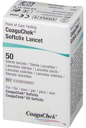 CoaguChek Softclix Lancet 50 Strp - 1