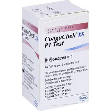 CoaguChek XS PT Inr Ölçüm Çubuğu - Stribi 24 Adet - 1