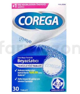 Corega Beyazlatıcı 30 Tablet